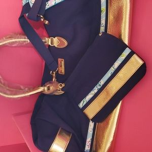 Lilly Pultzer weekender bag
